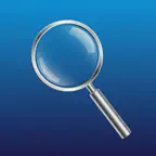 Magnifying Glass: Read & Zoom iOS Icon