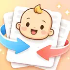 Baby Names : Swipe & Pick iOS Icon
