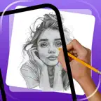 Learn How to Draw – AR Sketch iOS Icon