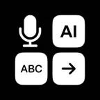 VoiceKey: AI Voice Keyboard iOS Icon