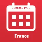 France Holidays Calendar 2026 iOS Icon