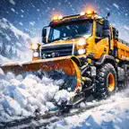 Snow Plow Truck: Digger Sim 3D iOS Icon