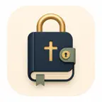 God Before Scroll: Bible Lock iOS Icon