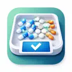 Pill Counter: Tray Scanner iOS Icon