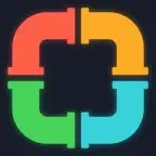 Flow Pipe Puzzle: Connect All iOS Icon