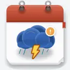 Rain Check: Event Weather iOS Icon