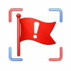 RedFlag: AI Message Analyzer iOS Icon