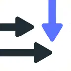 Arrow Go:Casual Icon