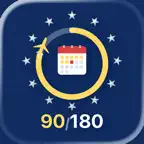 Schengen Calculator & Planner iOS Icon