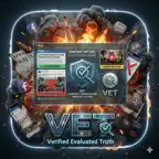 VET-Verified Evaluated Truth iOS Icon