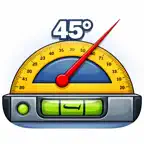 Smart Protractor & Angle Meter iOS Icon