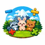 Kids Math Practice Game iOS Icon