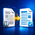 PDF to Word: File Converter AI iOS Icon