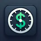 Meeting Clock: Cost Calculator Icon
