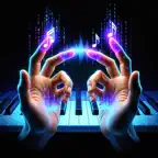 Ghost Hand Piano iOS Icon