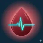 Hemio: AI Lab & Health iOS Icon