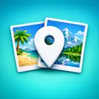 Photo Location Export icon