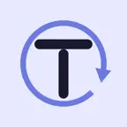Turn Text iOS Icon
