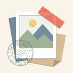 簡單浮水印 iOS Icon