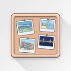 5Memories- Instant photo board iOS Icon