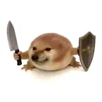What the dog doing-Wooden fish icon