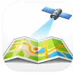 GPS Data with Speed & Altitude iOS Icon