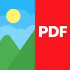 JPG to PDF Document Scanner iOS Icon