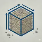 Cubic Yards Calc & Concrete iOS Icon