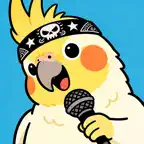 Cockatiel Singers：Parrot sing iOS Icon