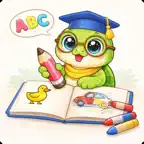 Learn English by Coloring iOS Icon