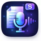 Scribr: AI Meeting Transcriber iOS Icon