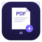 PDF Viewer and Editor - AI iOS Icon