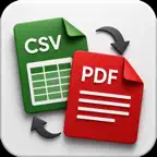 CSV To PDF Converter iOS Icon