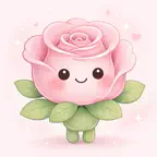 Soft Rose: Women Self-Care Icon