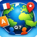 GeoWorld: Flags, Capitals Quiz iOS Icon