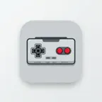 Retro Emulator: 4 Buttons iOS Icon