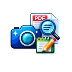 Text Scan PDF icon