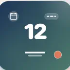 簡單倒數 iOS Icon