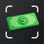 Banknote Scanner & Value Check Icon