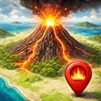 VolcanoMap iOS Icon