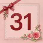 Cute Budget Calendar iOS Icon