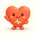 Heart Log: BP & Health Tracker iOS Icon