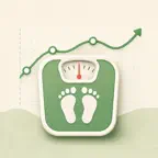 体重管理グラフ｜ダイエット記録・体型記録・BMI・目標体重 iOS Icon