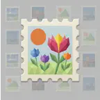 Stamp Diary: Collect Stamps iOS Icon