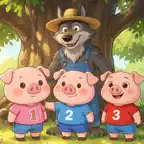 Three Little Piggies iOS Icon
