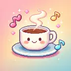 Kawaii Café: Cute Pop Music iOS Icon