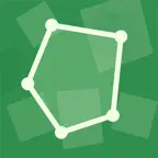 Land Area Measure GPS Map iOS Icon