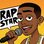 Rap Star:Idle Clicker icon