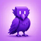Purple Crow For Safari icon