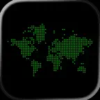 Dotted - Travel Tracker Map iOS Icon
